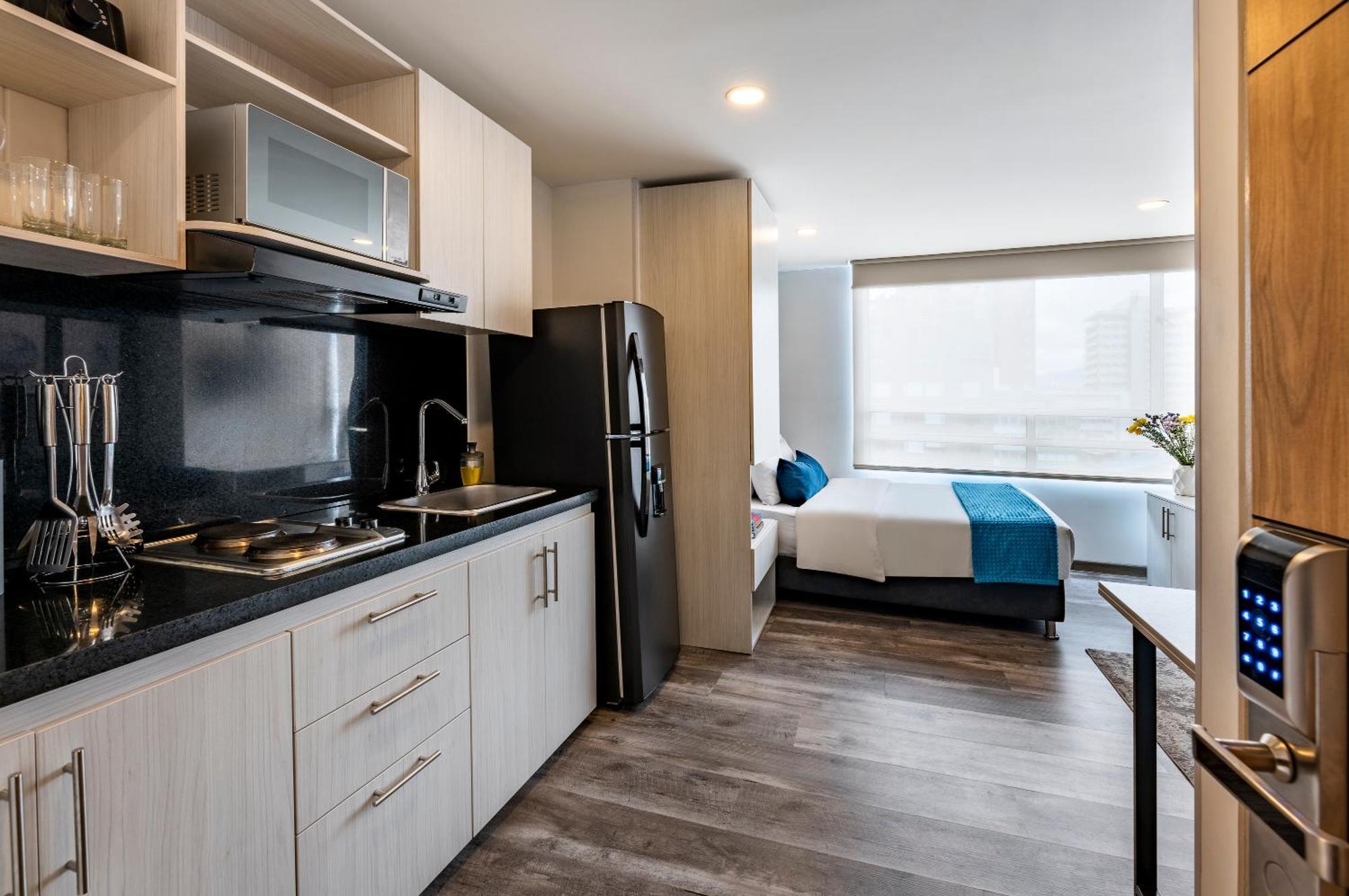 Torre Acqua Lofts - Downtown Bogotaアパートメント エクステリア 写真