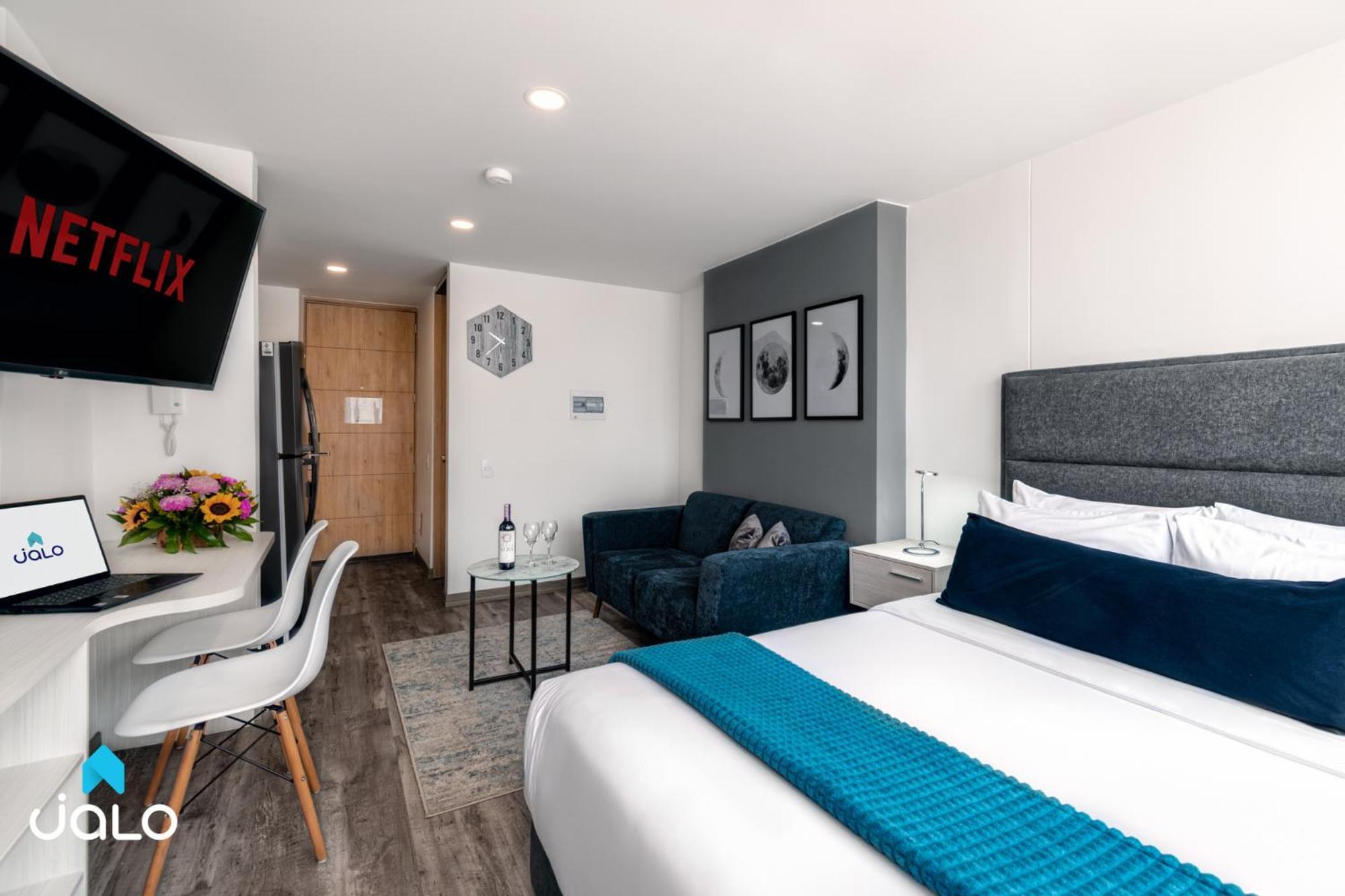 Torre Acqua Lofts - Downtown Bogotaアパートメント エクステリア 写真
