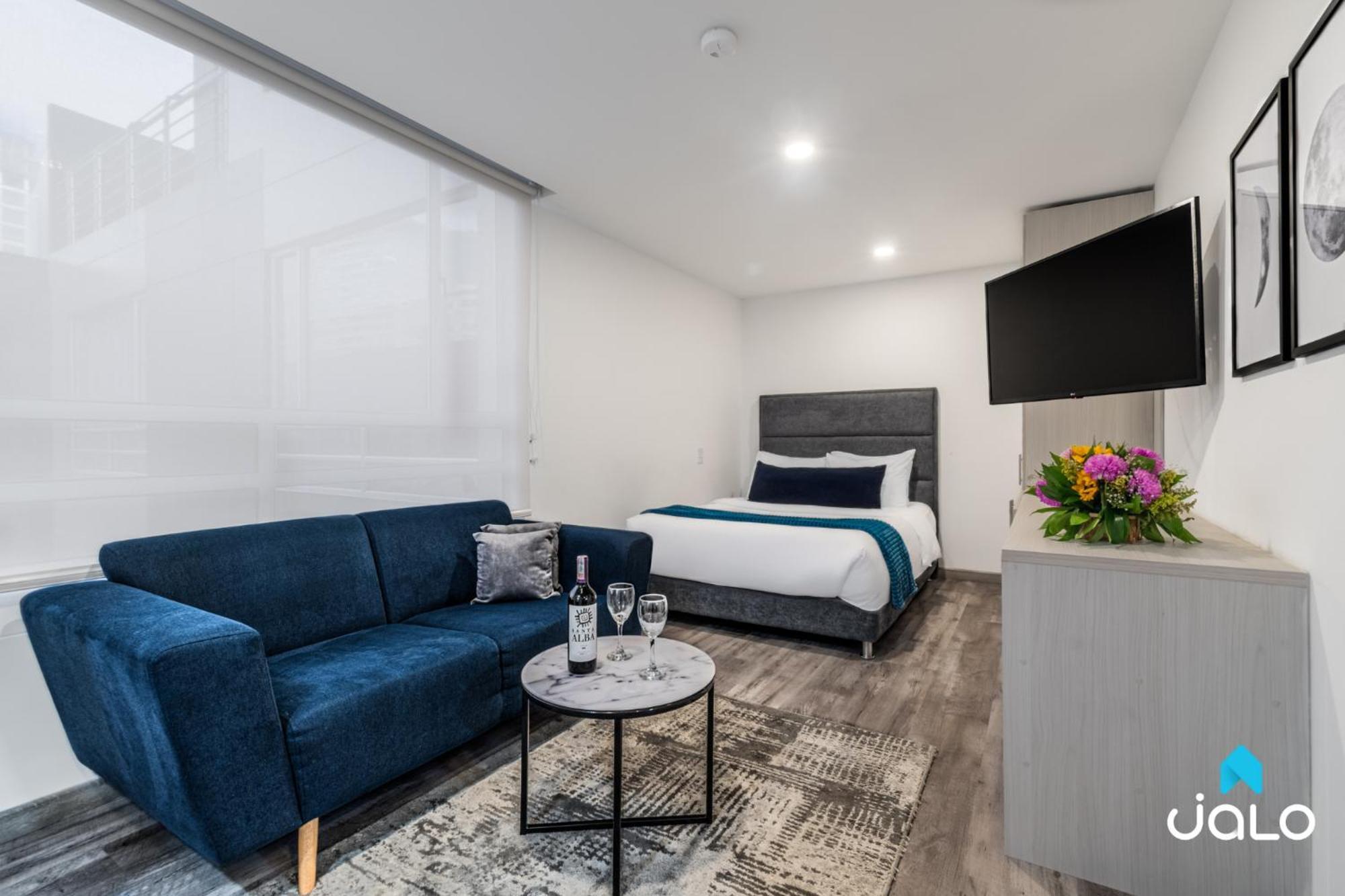 Torre Acqua Lofts - Downtown Bogotaアパートメント エクステリア 写真