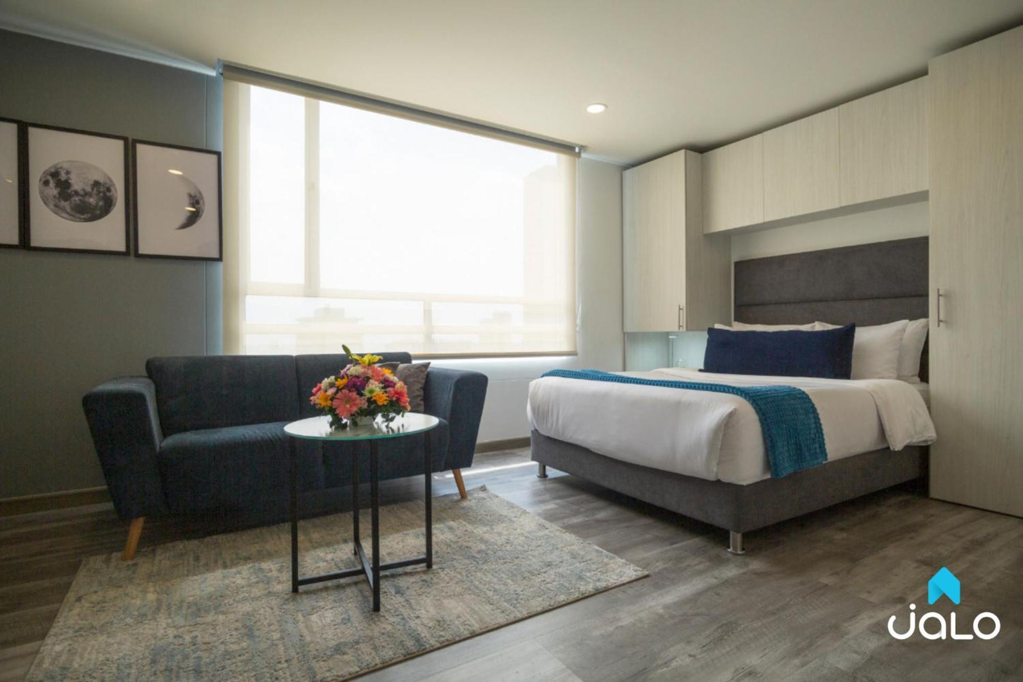 Torre Acqua Lofts - Downtown Bogotaアパートメント エクステリア 写真