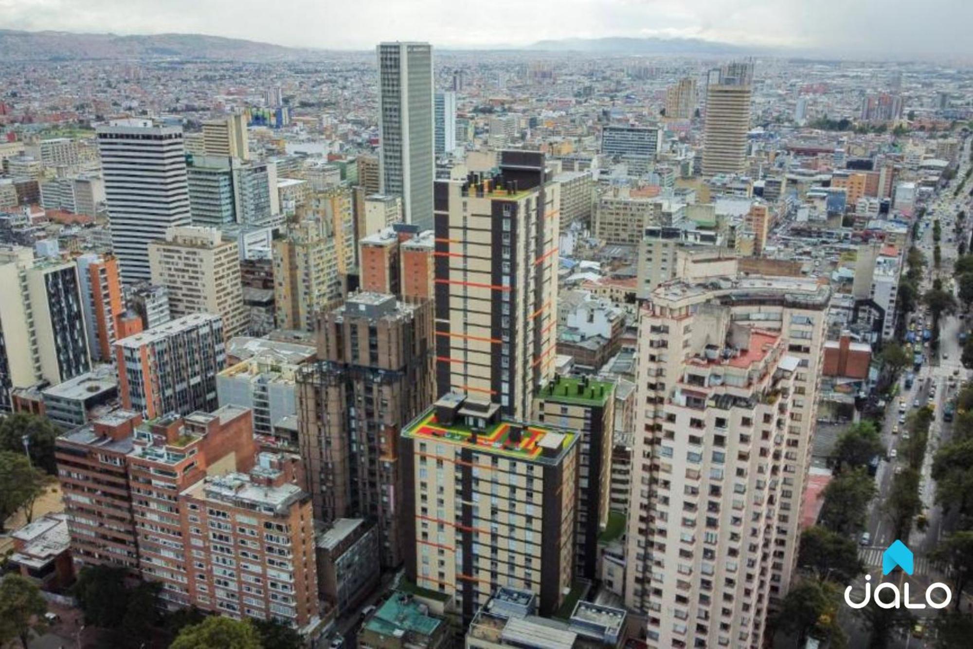Torre Acqua Lofts - Downtown Bogotaアパートメント エクステリア 写真